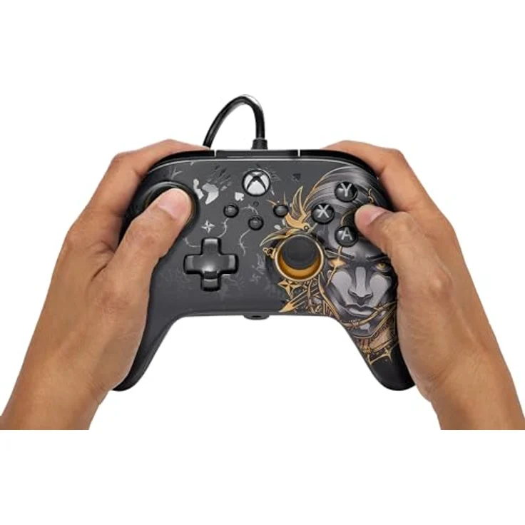 PowerA Advantage Wired Controller für Xbox Series X/S, Fortnite Midas mit Trigger-Lock und Dual-Vibrationsmotoren – Bild 3
