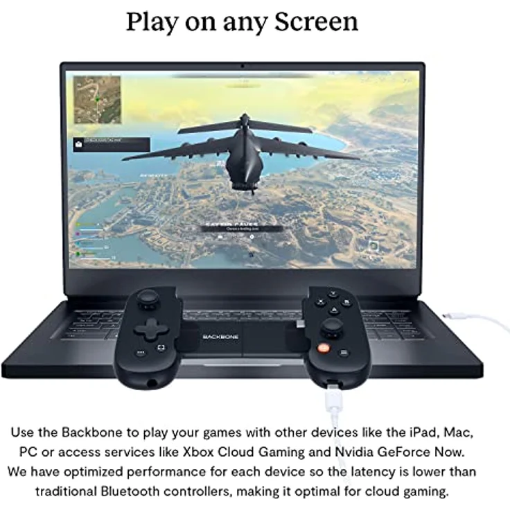 BACKBONE One Mobiler Gaming-Controller für das Android & iPhone 15 Series (USB-C) - Verwandeln Sie Ihr Handy in eine Spielekonsole - Spiele Xbox, PlayStation, Call of Duty, Roblox, Minecraft & mehr – Bild 4