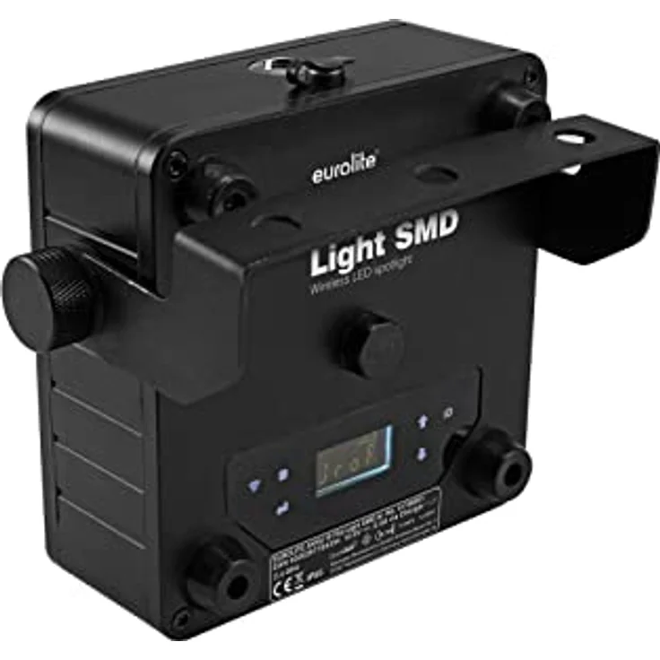 EUROLITE AKKU IP Flat Light SMD sw | Flacher IP65-Scheinwerfer mit 81 x RGBW-SMD-LED, QuickDMX-Transceiver und IR-Fernbedienung – Bild 4