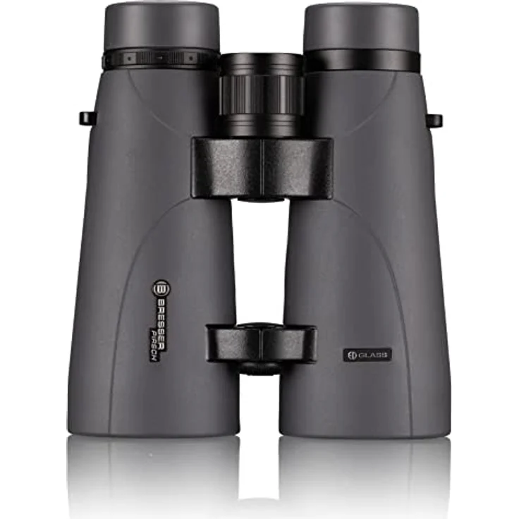 Bresser Fernglas Pirsch ED 15x56 in Schwarz, wasserdicht mit Hochleistungs-ED-Glas, Dielectric- und Phasenvergütung, Twist-up-Augenmuscheln und Argongasfüllung – Bild 4