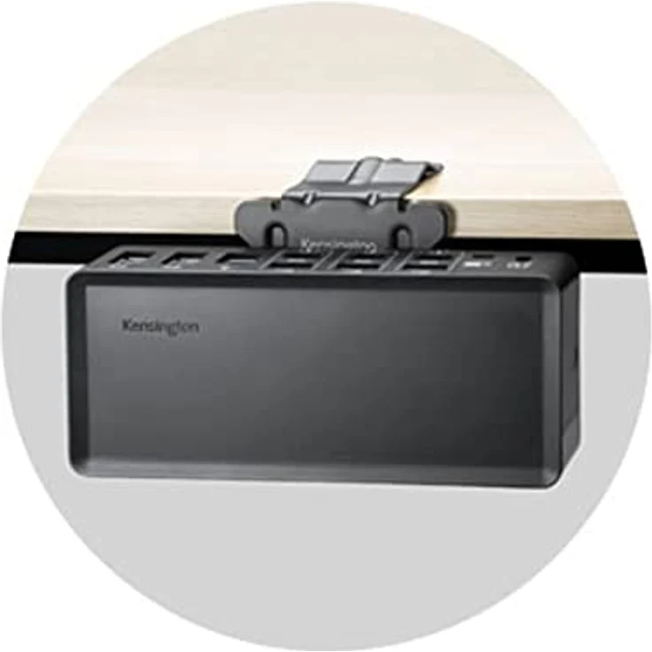 Kensington Montagehalterung für Dockingstation, Verstellbare Tischhalterung für D4700P, SD4800P, SD2400T & SD3650, Flexible Anbringung für aufgeräumte Schreibtische (K34050WW) – Bild 5