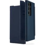 Hama Handyhülle für Samsung Galaxy S24 Ultra (Handytasche, Klapphülle, Etui mit 2 Kartenfächern, stoßfest, Kratzfest, eleganter Rundumschutz, weich, Slim, softe Oberfläche) blau