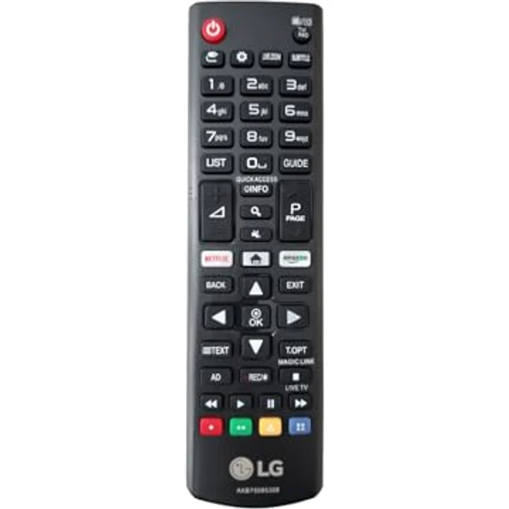 LG Original Fernbedienung AKB75095308 für Ultra-HD-Fernseher, sofort einsatzbereit, kompatibel mit 32LJ610V, 43LJ594V, 43UJ635V und weiteren Modellen – Bild 1