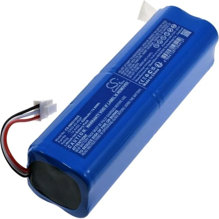 Powery Akku kompatibel mit Neabot Typ C433-A3-4S2P, 14,4V 5200mAh Li-Ion – Bild 1