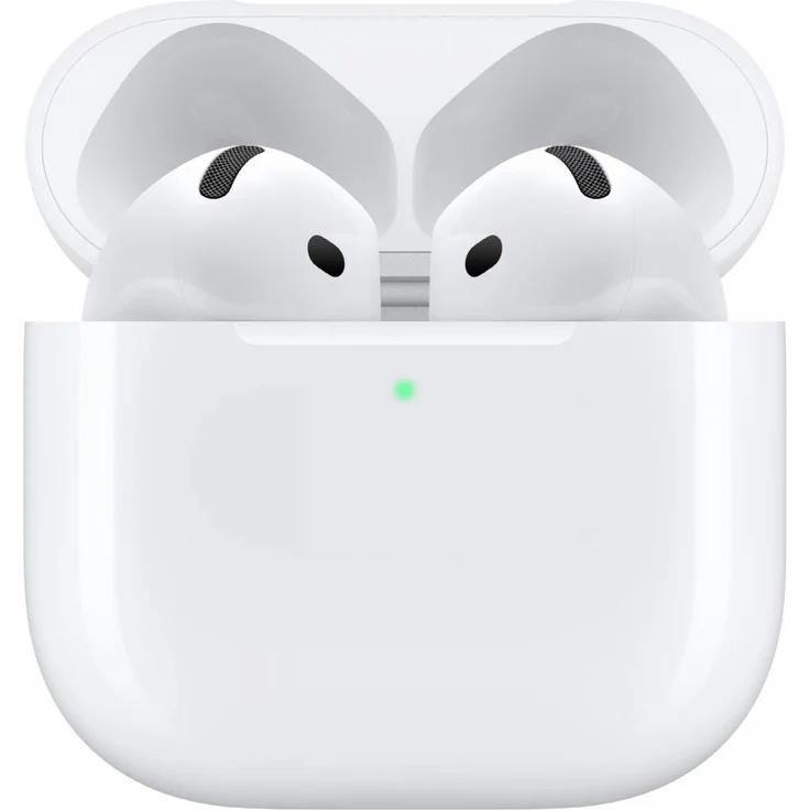 Apple AirPods 4, Adaptive Noise Cancelling Kopfhörer mit H2-Chip, 2024 Modell