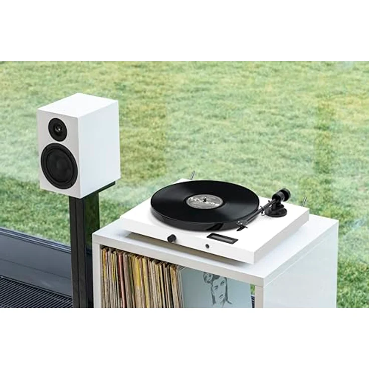 Pro-Ject Jukebox E1 + Speaker Box 5 Set Draaitafel systeem - Rood (Manuell), Plattenspieler, Rot – Bild 5