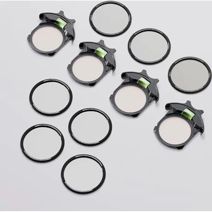 Mofage Accessories Pro Duo Series- FSND & Glimmer - Advanced Kit, Kamera-Filter mit 0,3-1,2 ND-Filter und 1/8-1/4 Grad Glimmer-Filter, stapelbar und austauschbar