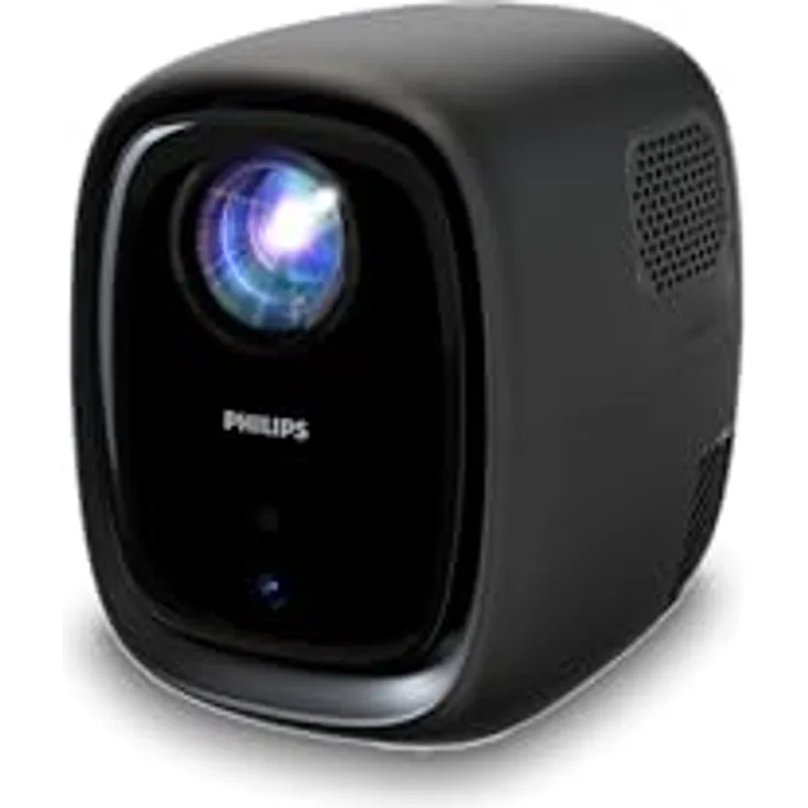 PHILIPS NeoPix 130C Business-Beamer, True Full HD 720p Bildqualität, WLAN-Spiegelmodus, integrierter Stereo-Sound