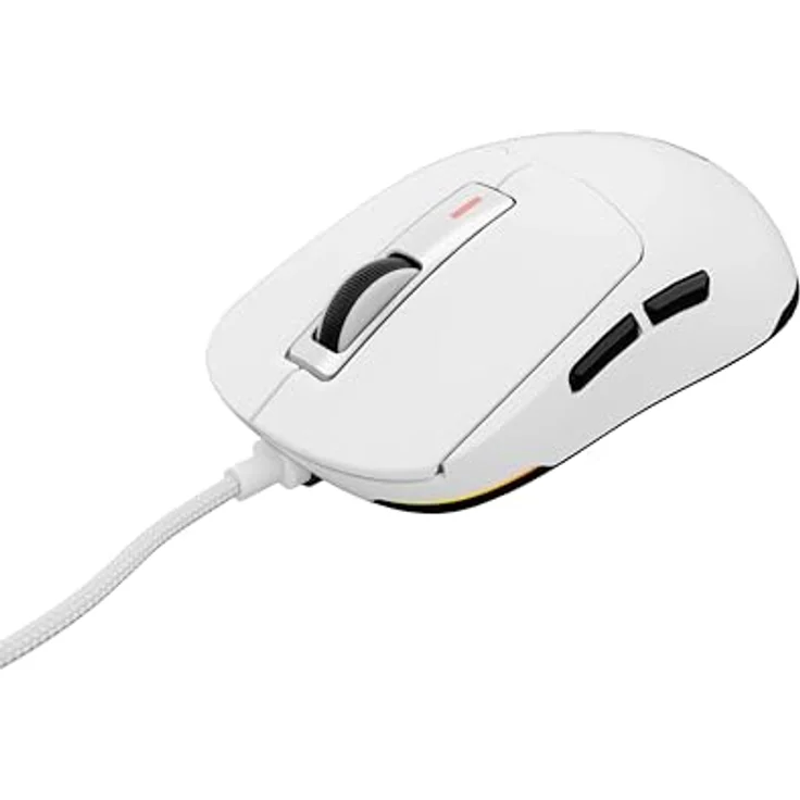 Genesis Maus NMG-2190, Weiß, 12.000 DPI - Mehrfarbige Maus der Marke Genesis mit beeindruckender Präzision – Bild 4