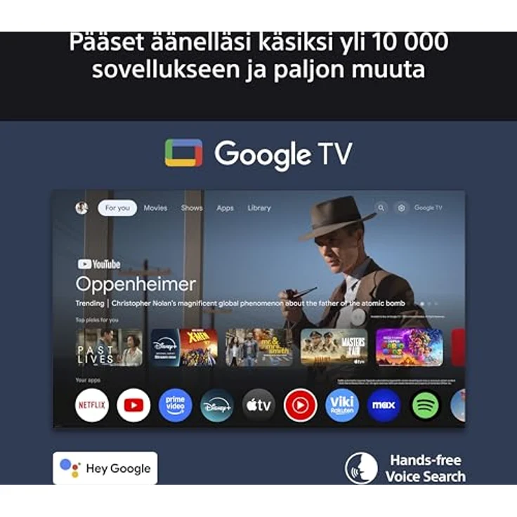 Sony K-43S3 Google TV mit Triluminos Pro Display, Dolby Vision, X-Balanced Speaker & Sprachsteuerung für lebendige Unterhaltung – Bild 8