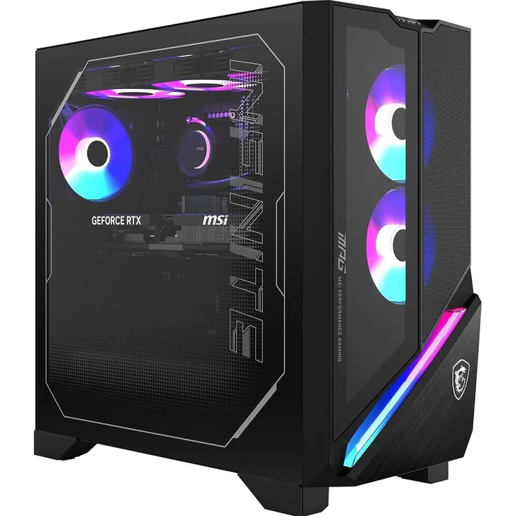 MSI MPG Infinite X3 AI 2NVV7-034AT, Desktop-PC mit Intel Core Ultra 7 265K, 32 GB RAM, 1 TB SSD und GeForce RTX 5080, Schwarz