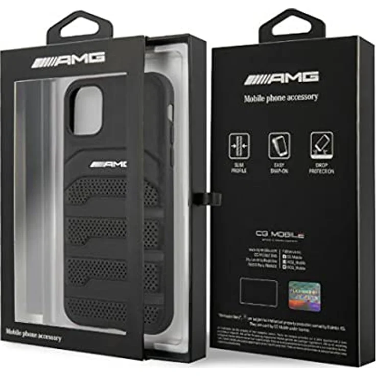Mercedes-Benz Hard Cover Debossed Black, fÃ¼r iPhone 11, AMHCN61GSEBK (iPhone 11), Smartphone HÃ¼lle, Schwarz – Bild 8
