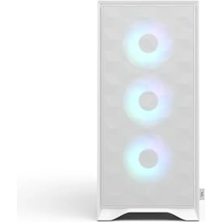 Fractal Design Pop 2 Air White TG RGB, Midi-Tower PC-Gehäuse für Mini-ITX/microATX/ATX, 3 vorinstallierte Lüfter, bis 170 mm CPU-Kühlerhöhe, bis 416 mm Grafikkartenlänge, weiß – Bild 2