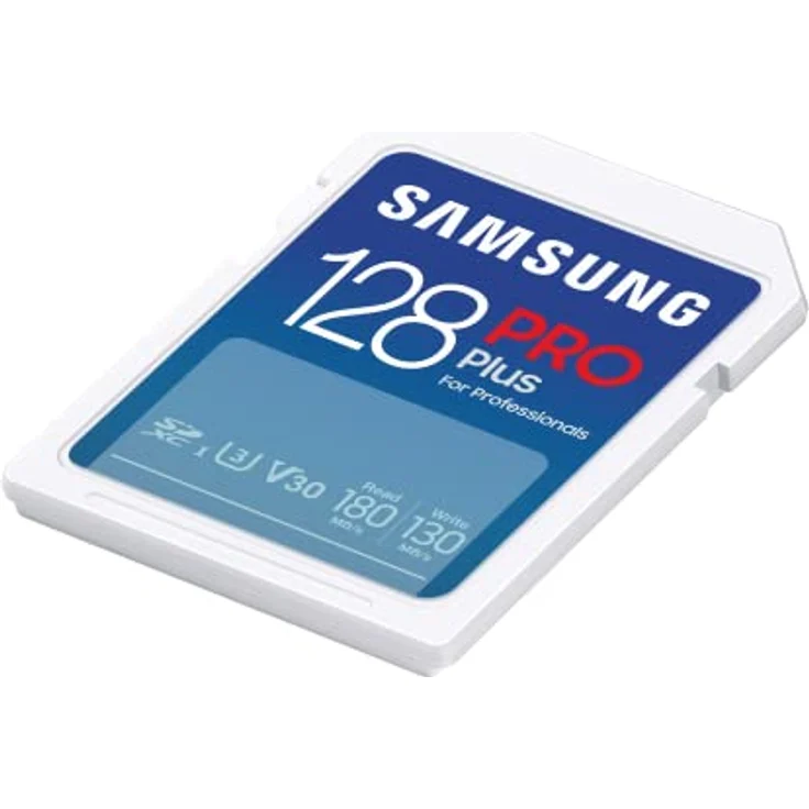 Samsung PRO Plus SD Speicherkarte (MB-SD128S/EU), 128 GB, UHS-I U3, Full HD & 4K UHD, 180MB/s Lesen, 130 MB/s Schreiben, Karte für Spiegelreflexkameras und Systemkameras (2023) – Bild 4