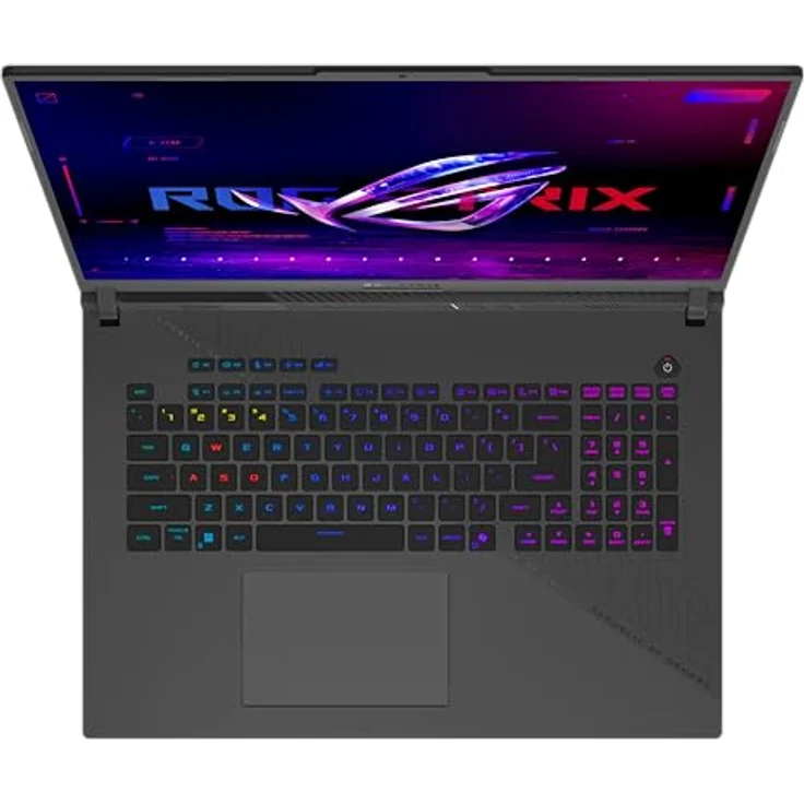 ASUS ROG Strix G18 G814FP Laptop | 18" 2,5K 240Hz/3ms IPS Display, AMD Ryzen 9 9955HX, 32GB RAM, 1TB SSD, NVIDIA RTX 5070, Win11 Home, Eclipse Gray, 3 Monate GamePass – Bild 3