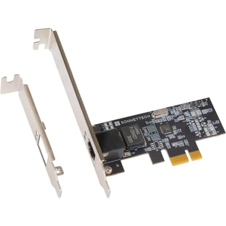 SoNNeT Sonnet Solo2.5G PCIe Netzwerkkarte, 2.5GbE RJ45 Port für schnelle NAS- und Gaming-Verbindungen, kompatibel mit Windows und Linux, PCIe x1
