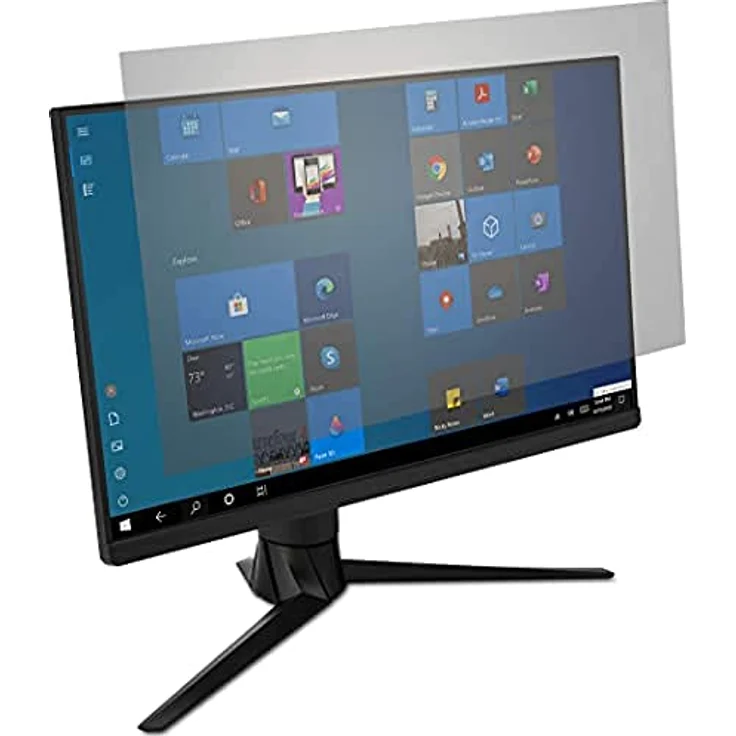 Kensington Blendschutz- und Blaulichtfilter für 27 Zoll Monitore, antimikrobielle Beschichtung, Augenentlastung, inkl. Reinigungstuch, 627560 – Bild 1