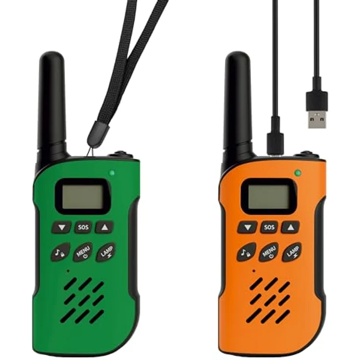 Liscianigiochi Ich bin ein Genie-Entdecker – Walkie-Talkie-Kommunikationsset mit 4 km Reichweite, inkl. Zubehör wie Taschenlampe und Kompass, ab 7 Jahren – Bild 2