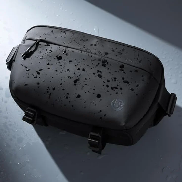 Ulanzi PB038 Travel Sling Bag V2, Kamera Schultertasche mit 10 l Volumen und Stativhalterung, schwarz – Bild 6