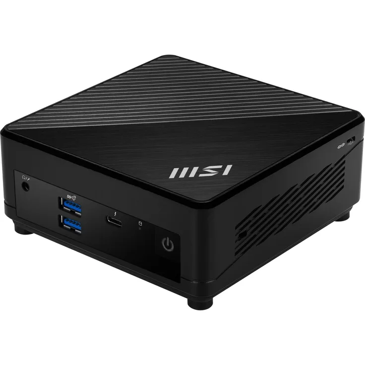 MSI Cubi 5 1M-440BEU, Mini-PC Barebone 0,6L mit Intel Core 3 100U, 64GB RAM, Wi-Fi 6E, passive Kühlung, weiß