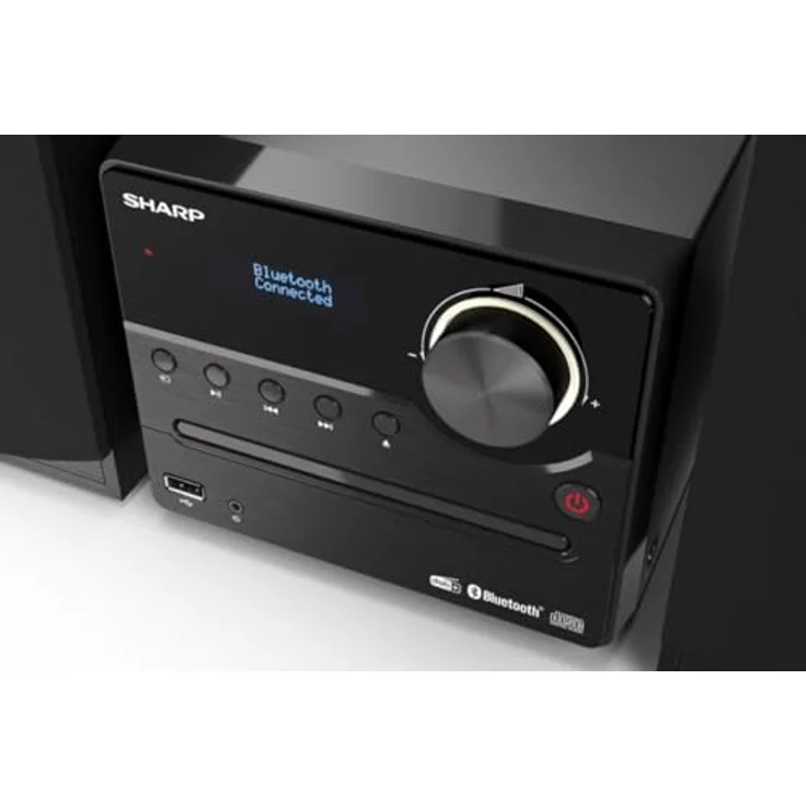 Sharp XL-B517D. Heim-Audio-Mikrosystem, Schwarz, DAB+, FM – Bild 6