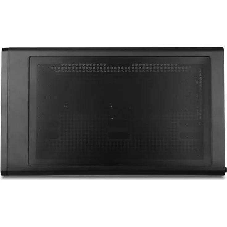 NOX Infinity IOTA Semitorre Mesh ARGB, schwarzes ATX Tower-Gehäuse mit 4x 120 mm Lüftern und gehärtetem Glas – Bild 5