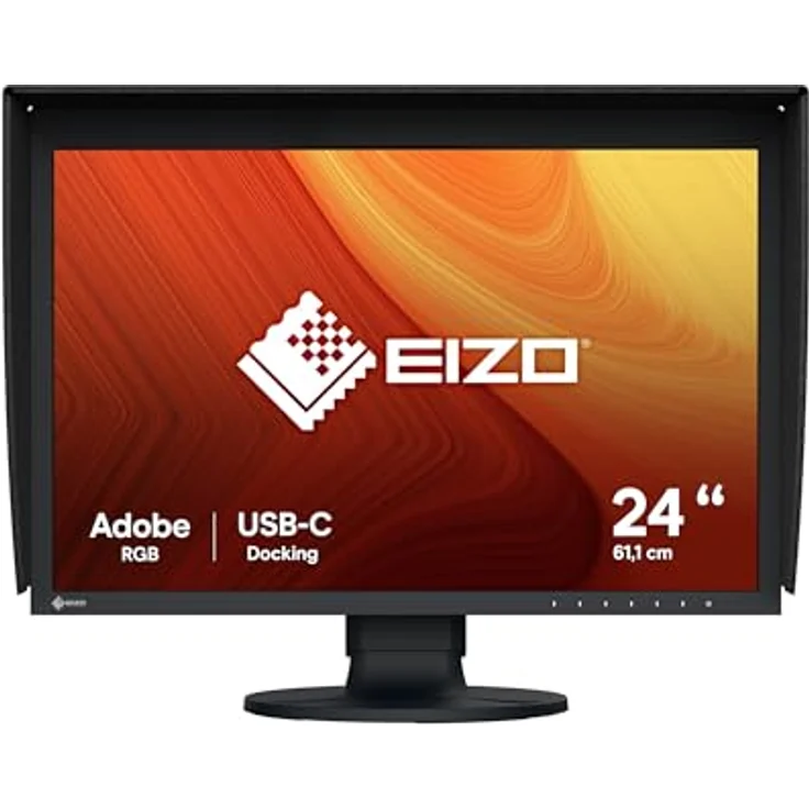 Eizo CG2400S ColorEdge (1920 x 1200 Pixel, 24"), Monitor, Schwarz – Bild 1