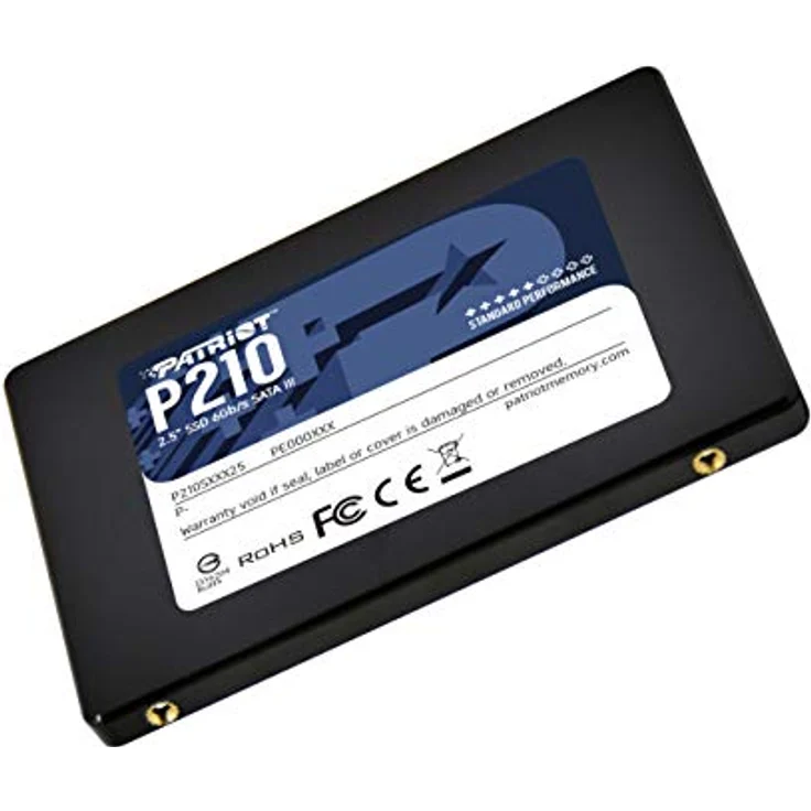 Patriot P210 - Solid-State-Disk - 128 GB - intern - 2.5 Zoll (6.4 cm) - SATA 6Gb/s (P210S128G25) – Bild 3