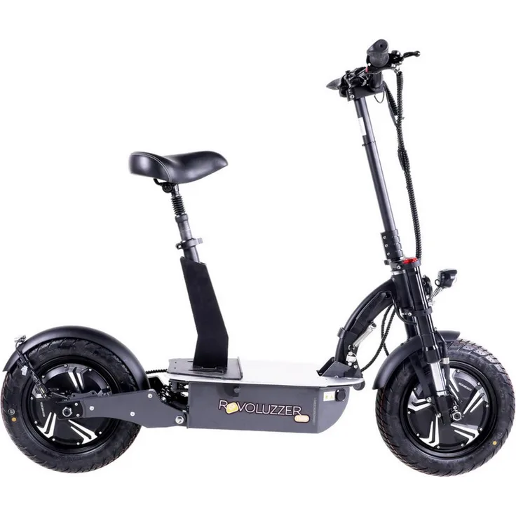 ENEWAY E-Scooter Der Revoluzzer 4.0 - 45 km/h 48V 40Ah Lithium Akku Pro Twin, 1600,00 W (Set, Pro-Twin 3200W 45km/h 40AH Lithium) - Straßenzulassung, 2 Motoren, je 1600W vorne und hinten - Preisvergleich