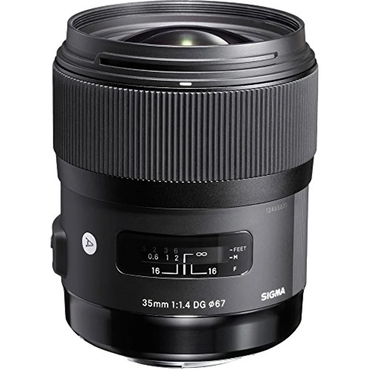 Sigma 35mm F1,4 DG HSM Art Objektiv (67mm Filtergewinde) für Sony A-Objektivbajonett – Bild 1
