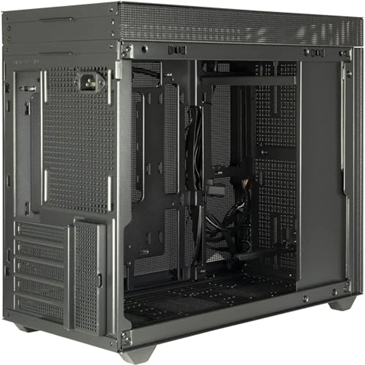 Intertech IM-2 Expander (Mini ITX, mATX), PC Gehäuse, Schwarz – Bild 7