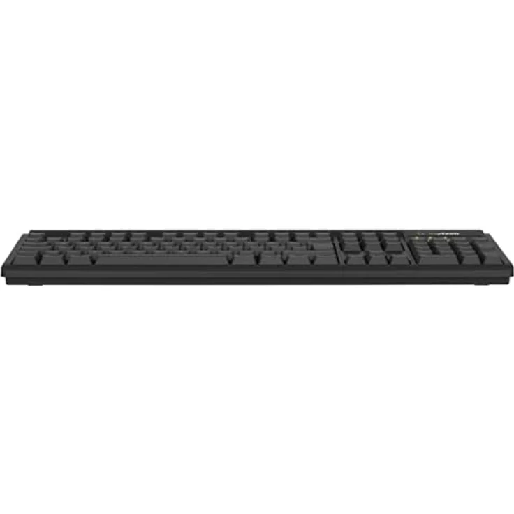 KeySonic KSK-8008U-IP, Kabelgebundene Wasserdichte Tastatur nach Schutzklasse IPX7, Schwarz, USB-A- und PS2-Anschluss, Membrantechnologie – Bild 3