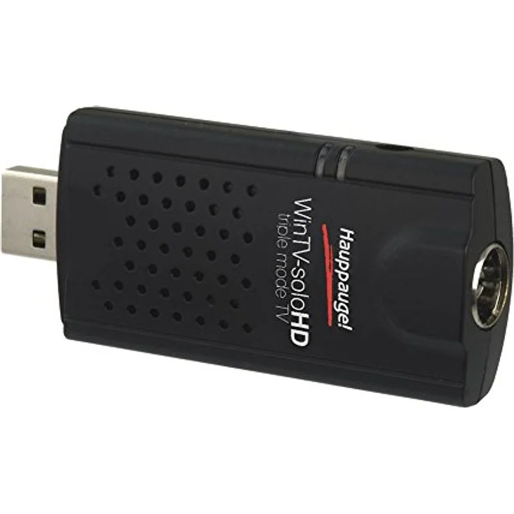 Hauppauge WinTV-soloHD 01589 - USB TV-Tuner - digitales Fernsehen DVB-T2 HD, DVB-C HD, DVB-T für Laptop oder PC – Bild 2