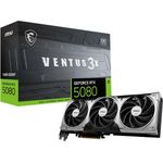 MSI GeForce RTX 5080 VENTUS 3X OC Grafikkarte (16 GB, GDDR7) in Schwarz