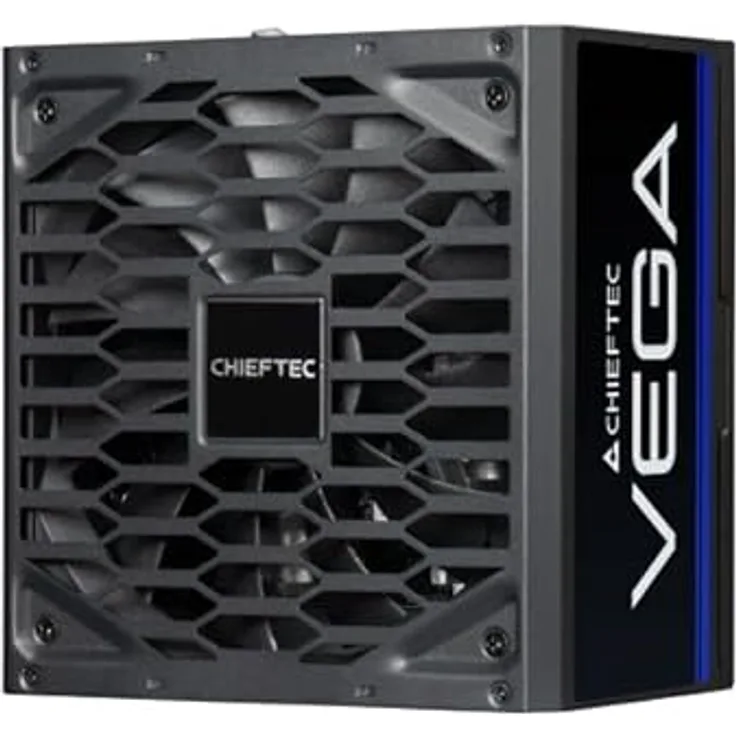Chieftec Vega PPG-850-S, 850 W PC Netzteil mit 80 PLUS Gold-Zertifizierung, Schwarz