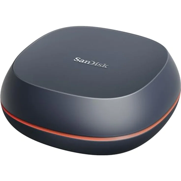 SanDisk Desk Drive SSD 4 TB (kompatibel mit Windows-Computer oder Macs, Desktop-Datensicherung, SSD-Geschwindigkeit, Lesegeschwindigkeiten bis zu 1.000 MB/s, exFAT formatiert, automatische Backups) – Bild 1