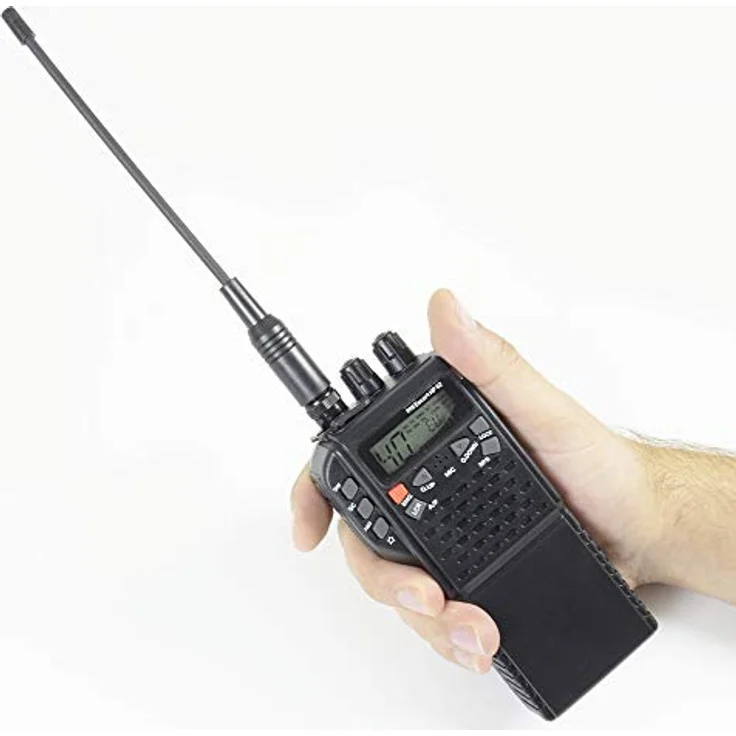 PNI Escort HP 62 ANTHP62, Tragbares CB-Funkgerät mit beleuchtetem Bildschirm, 40 Kanälen und 4W Leistung – Bild 2