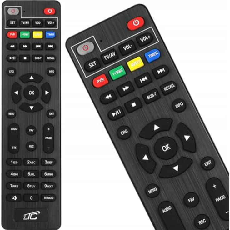 LTC Mini DVB-T2 HD Stick Receiver, H.265 HEVC Decoder mit Full HD 1080p, 2-in-1, lernfähige Fernbedienung, PVR Aufnahme, USB, HDMI, Infrarot-Sensor, Schwarz – Bild 5