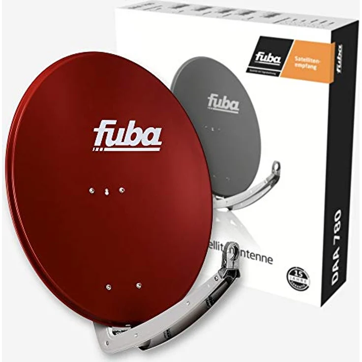 Fuba PremiumX Satelliten-Komplettanlage DAA 780 R, 740 mm Antenne in Rotbraun mit 5/8 Multiswitch und Quattro LNB – Bild 6