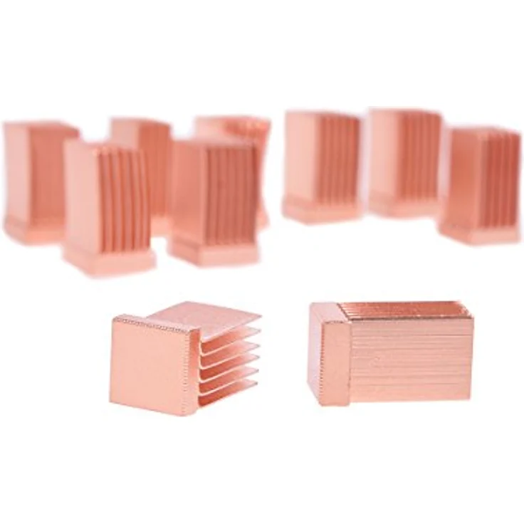 Alphacool GPU RAM Copper Heatsinks 6,5x6,5mm Kühlkörper, kupfer, 10 Stück - Preisvergleich – Bild 3