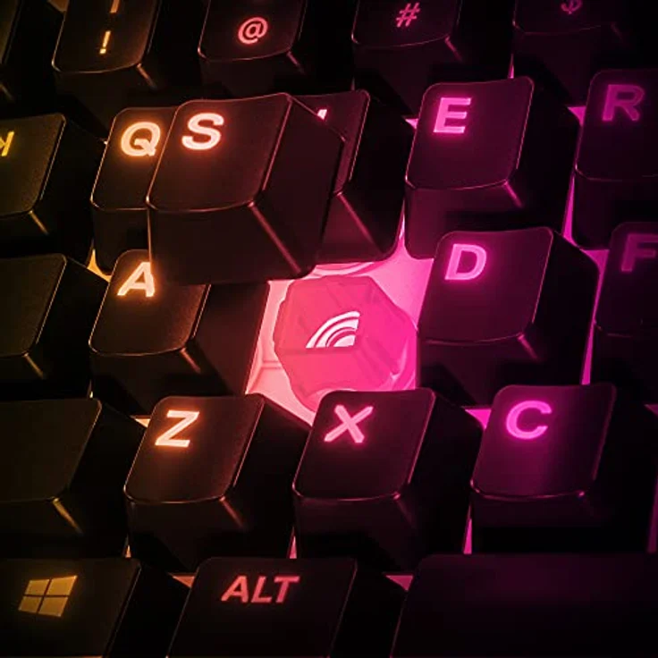 SteelSeries Apex 3 TKL - RGB Gaming-Tastatur - Kompakter Tenkeyless-Formfaktor - 8-Zonen-RGB-Beleuchtung - Französisch (AZERTY) Layout – Bild 2