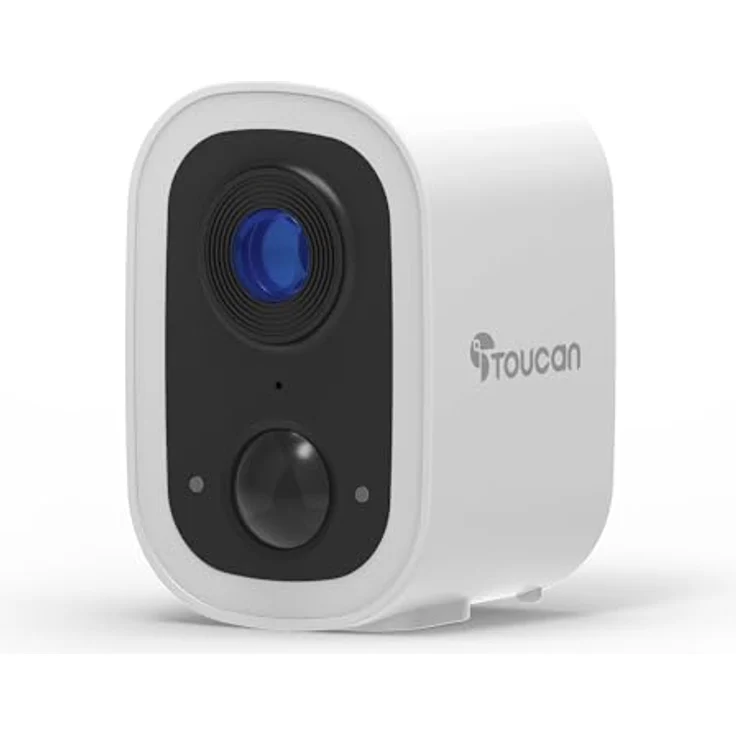 Toucan Wireless Outdoor Camera S4, Netzwerkkamera mit Nachtsicht und Wetterfestigkeit – Bild 1