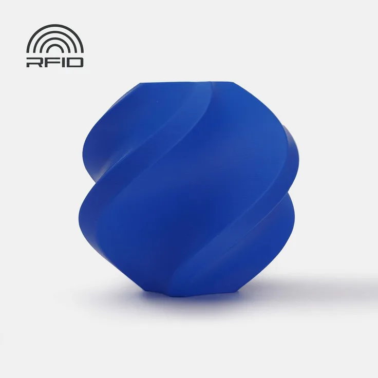 Bambu Lab PLA Basic Filament Refill, Glatte Oberflächentextur, 1,75 mm, Blau