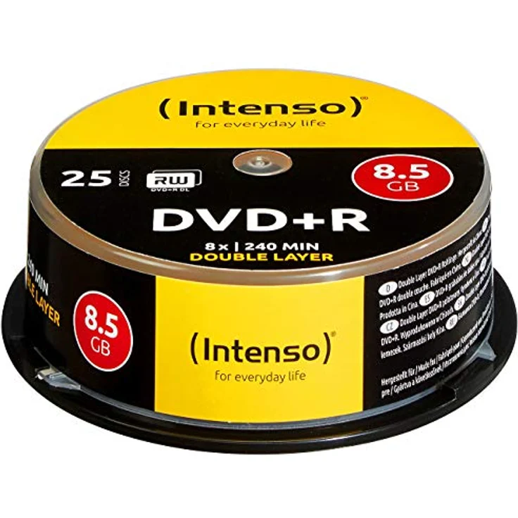 Intenso DVD+R 16x Speed 50er Spindel DVD-Rohlinge – Bild 4