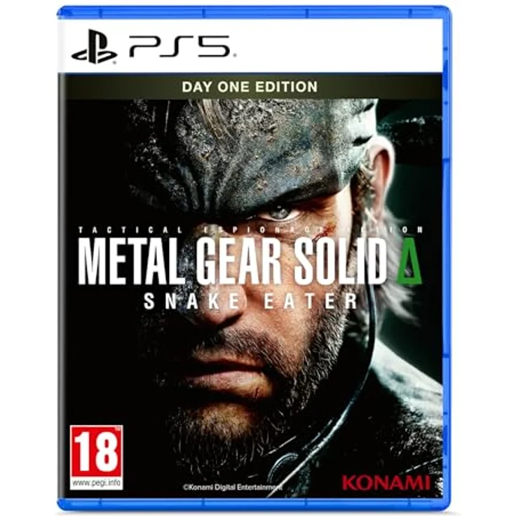 KONAMI Metal Gear Solid Delta: Snake Eater Day 1 Edition [PEGI] (100% Uncut) für PS5 – Survival-Action im Dschungel der 1960er Jahre, deutsch spielbar – Bild 1
