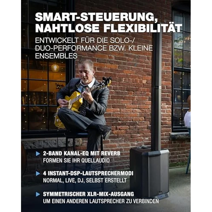 Alto Professional TS112C, Säulen PA System mit 1200 W Leistung, integriertem 12-Zoll-Subwoofer und Bluetooth-Streaming – Bild 4