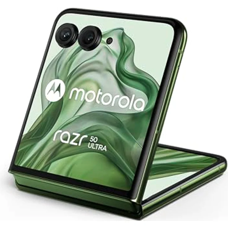 Motorola Razr 50 Ultra (12/512 GB, 50+50MP, AI, 5G, Dual SIM), Spring Green – Bild 3