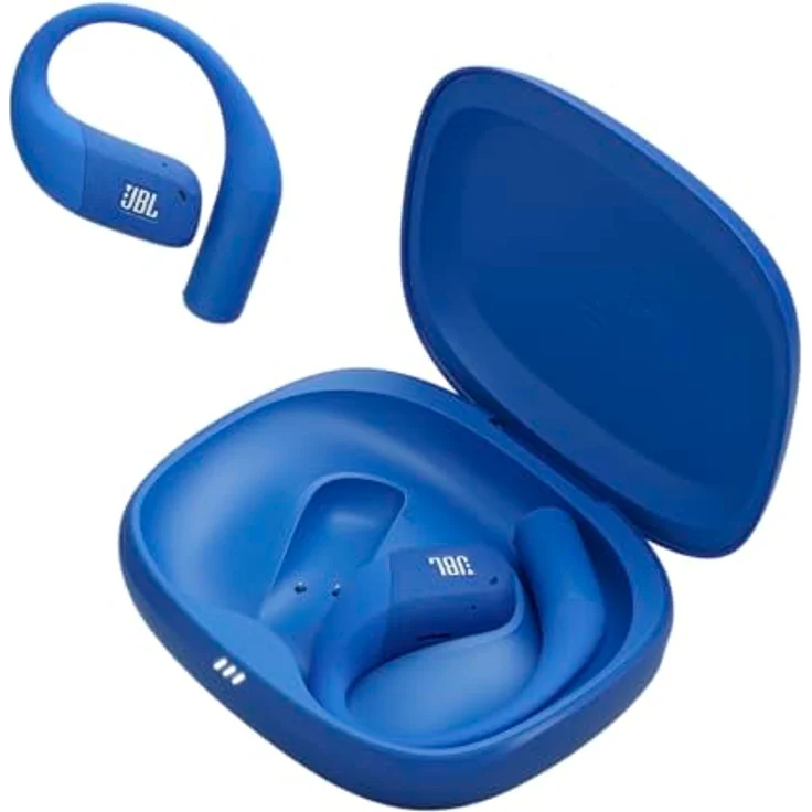 JBL Endurance Zone, Open-ear Bluetooth Kopfhörer mit bis zu 32 Stunden Akkulaufzeit, Blau – Bild 9