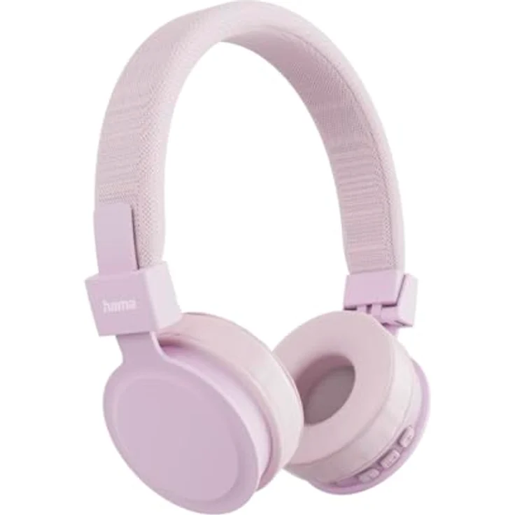 Hama Freedom Lit III, On-Ear Bluetooth Kopfhörer, faltbar mit Mikrofon, rosa, unterstützt Siri und Google Assistant – Bild 1