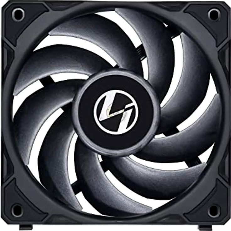 Lian Li UNI FAN P28 Gehäuselüfter, 3 Lüftergeschwindigkeiten, Fluid Dynamic Bearing, Daisy Chaining, 120mm, Einzelpackung, Schwarz - Preisvergleich – Bild 4